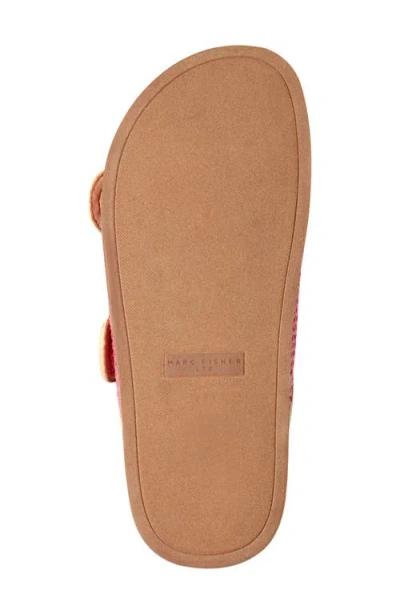 Marc Fisher Ltd Valena Slide Sandal In Pink