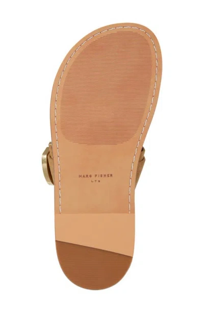 Marc Fisher Ltd Hallyn Slide Sandal In Brown