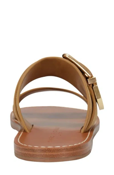 Marc Fisher Ltd Hallyn Slide Sandal In Brown