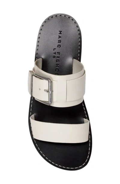 Marc Fisher Ltd Hallyn Slide Sandal In Neutral