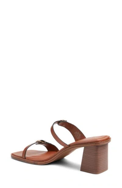 Open Edit Akari Block Heel Sandal In Brown