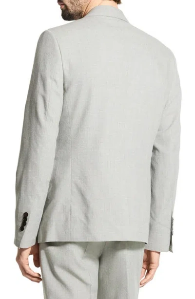Theory Chambers Melange Solid Slim Fit Suit Jacket In Gray