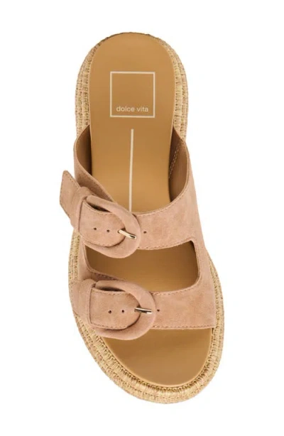 Dolce Vita Women's Witny Buckled Slide Sandals In Brown