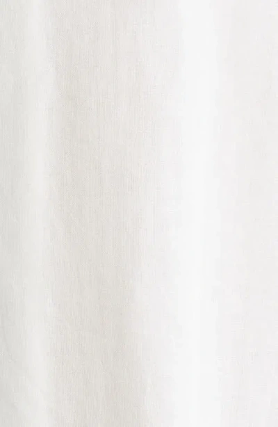 Rag & Bone Avery Camp-collar Honeycomb-knit Cotton-blend Terry Shirt In White