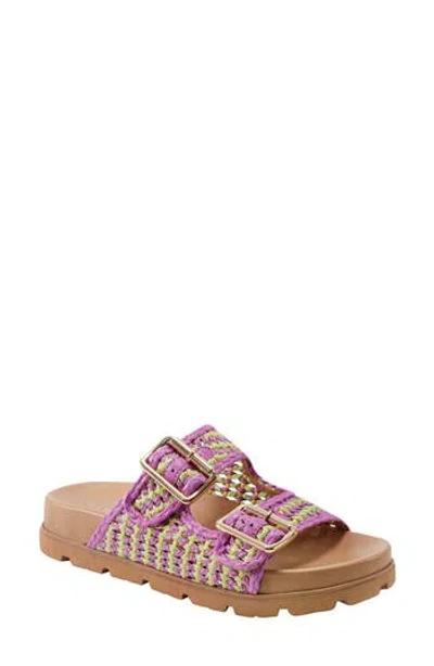 Marc Fisher Ltd Women's Mylan Footbed Sandal In Purple