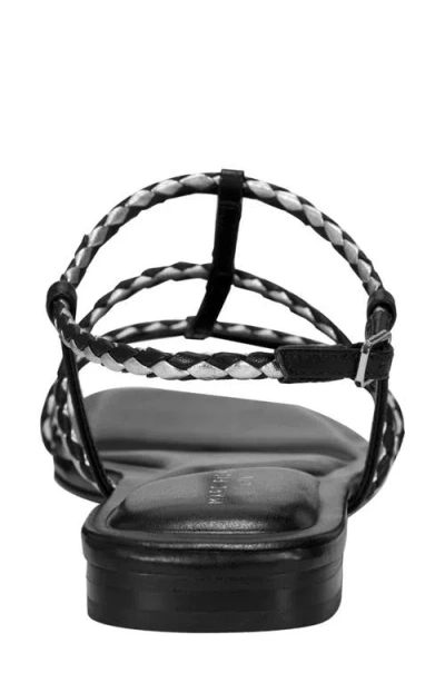 Marc Fisher Ltd Womens Buckle Leather Ankle Strap In Black