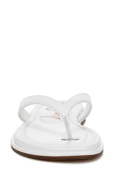 Sam Edelman Remi Flip Flop In White