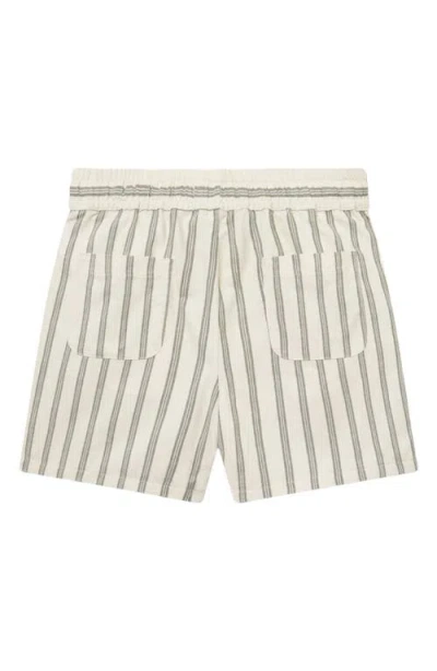 Les Deux Lawson Stripe Shorts In Neutral