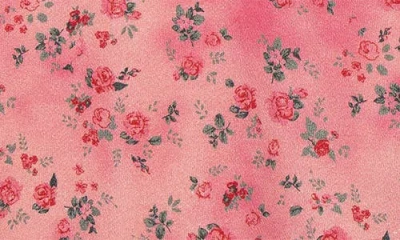 Truce Kids' Print Crewneck Sweatshirt In Pink