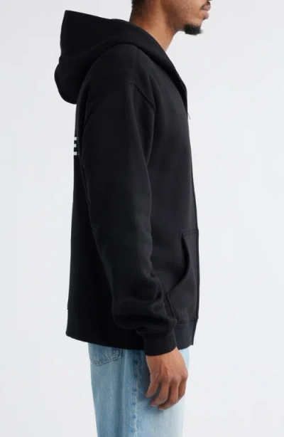 Santo Studio Thriller Zip Hoodie In Black