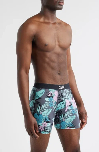 Saxx Assorted 2-pack Ultra Super Soft Boxer Briefs In Black