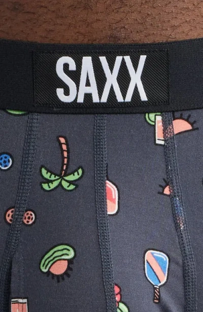 Saxx Assorted 2-pack Ultra Super Soft Boxer Briefs In Black