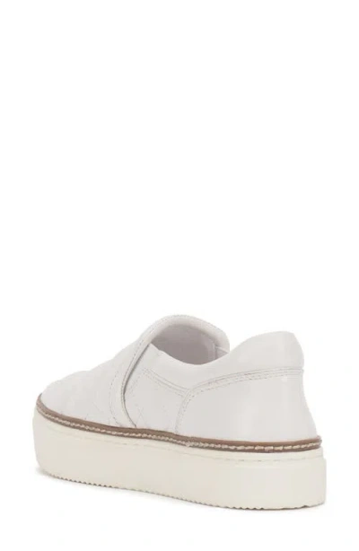 Vince Camuto Romie Slip-on Platform Sneaker In White