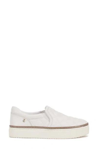 Vince Camuto Romie Slip-on Platform Sneaker In White