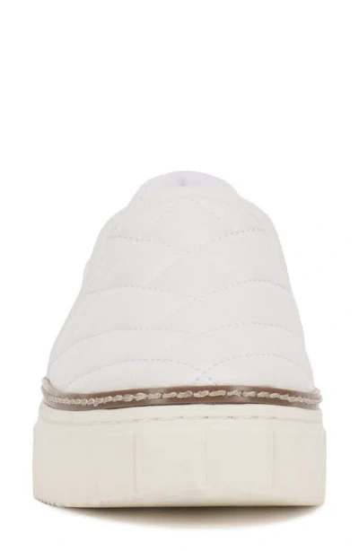 Vince Camuto Romie Slip-on Platform Sneaker In White