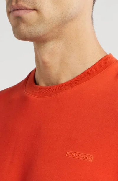 Sealskinz Ickburgh Ss Soft Touch T-shirt In Red