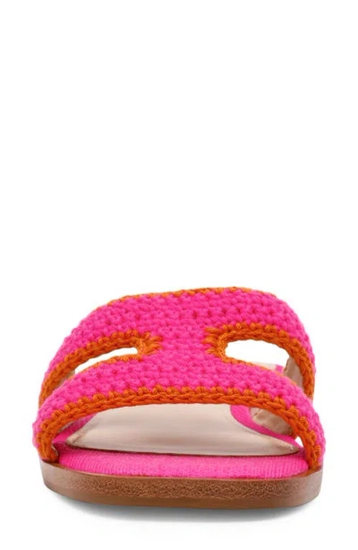 Steve Madden Hazel Slide Sandal In Pink