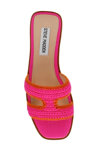 Steve Madden Hazel Slide Sandal In Pink