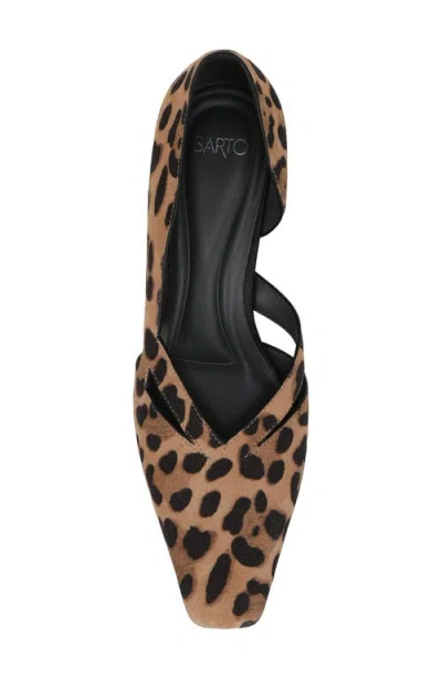 Sarto By Franco Sarto Roselyn Kitten Heel Pump In Brown