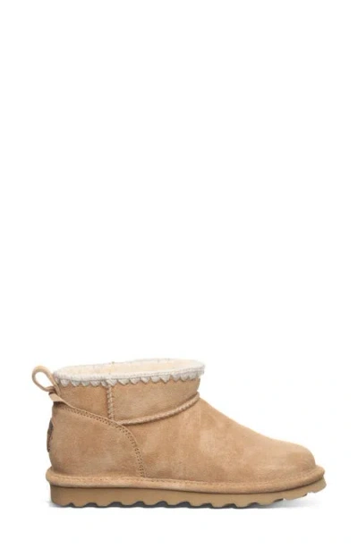 Bearpaw Super Shorty Crochet Boot In Brown