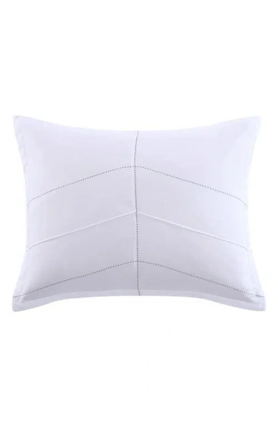 City Scene Courtney Microfiber Duvet Cover Set In White