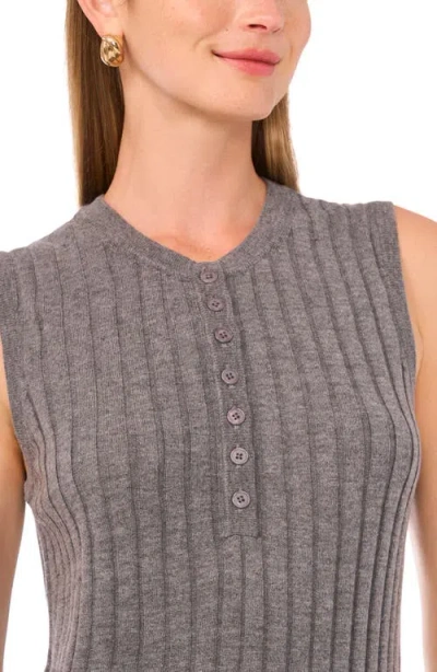 Halogen ® Button Sweater Tank In Gray