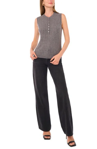 Halogen ® Button Sweater Tank In Gray