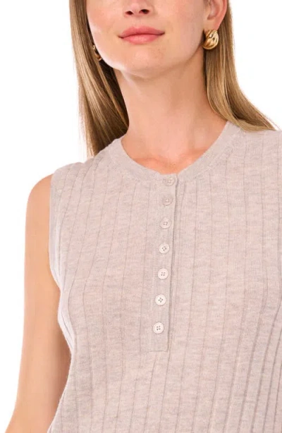 Halogen ® Button Sweater Tank In Neutral
