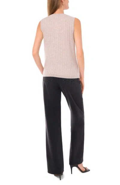 Halogen ® Button Sweater Tank In Neutral