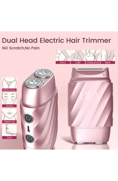 Lila By Akunbem Breeze B2 Max Painless 3-in-1 Multifunction Body & Facial Hair Shaver In Multi