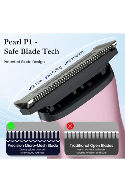 Lila By Akunbem Pearl P1 Pro 2-in-1 Bikini Trimmer & Shaver In Multi