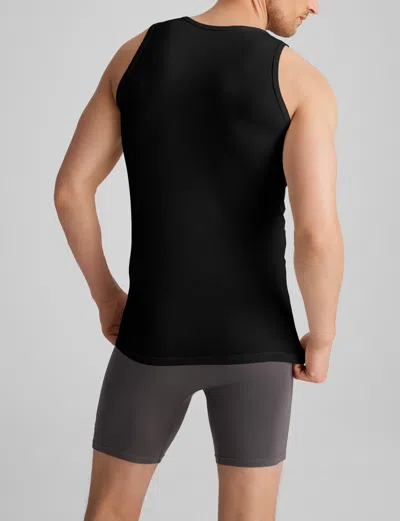 Tommy John Men's Cool Cotton Tank Stay-tucked Undershirt In White