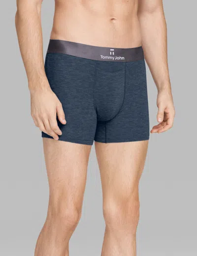 Tommy John Second Skin 4-inch Boxer Briefs In Black