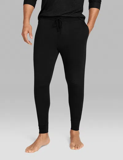 Tommy John Men's Downtime Jogger Pants In Black