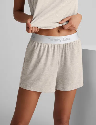 Tommy John Women's Second Skin Sleep Short In Neutral