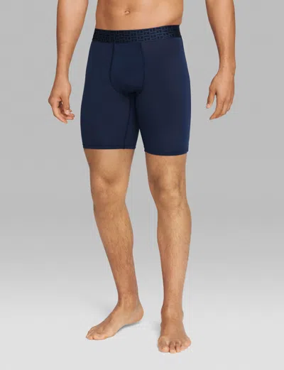 Tommy John Men's Apollo Boxer Brief 8" In Blue
