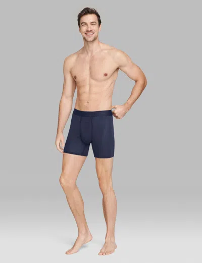 Tommy John Men's Apollo Mid-length Boxer Brief 6" In Gray