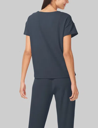 Tommy John Women's Zen Waffle T-shirt In Blue