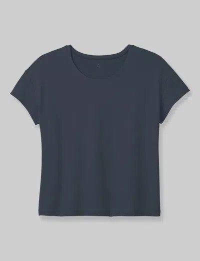 Tommy John Women's Zen Waffle T-shirt In Blue