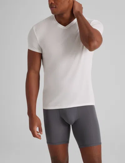 Tommy John Men's Cool Cotton High V-neck Stay-tucked Undershirt