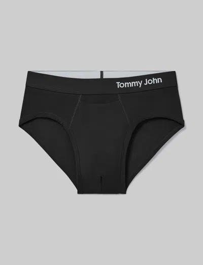 Tommy John Men's Cool Cotton Brief In Black