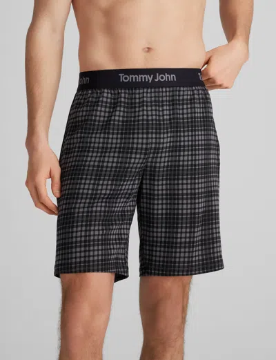 Tommy John Men's Second Skin Sleep Short In Gray
