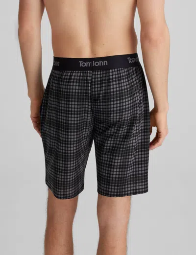 Tommy John Men's Second Skin Sleep Short In Gray