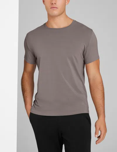 Tommy John Second Skin Sleep Pocket T-shirts In Black