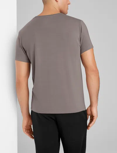 Tommy John Second Skin Sleep Pocket T-shirts In Black