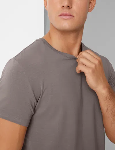 Tommy John Second Skin Sleep Pocket T-shirts In Black