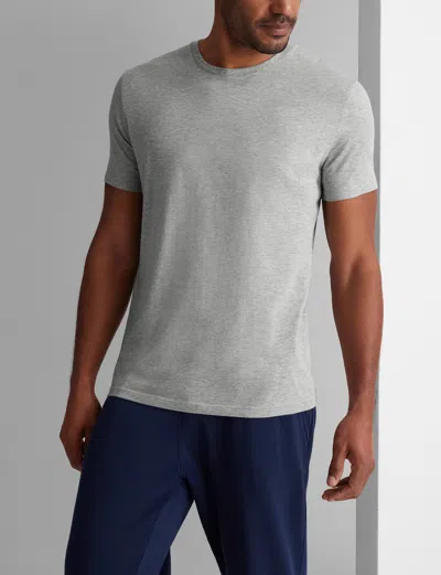 Tommy John Men's Second Skin Crew Neck T-shirt In White