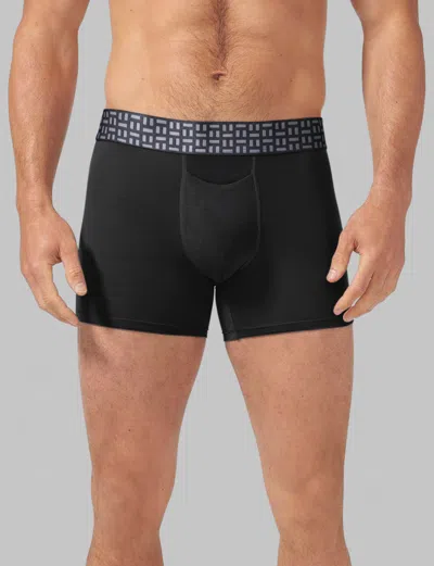 Tommy John Men's Apollo Trunk 4" Boxer Brief In Green