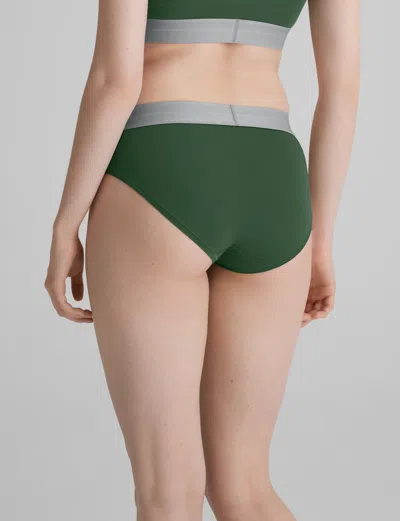 Tommy John Air Brief Panties Womens Evening Blue Cotton High Rise Buu654 In Blue