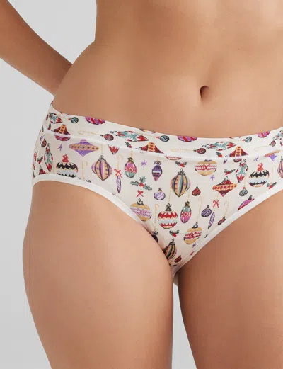 Tommy John Air Brief Panties Womens Evening Blue Cotton High Rise Buu654 In Blue